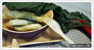 samoussas aux blettes et au fromage de chèvre